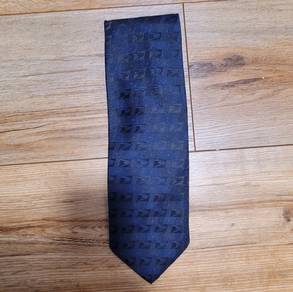 USPS Post Office Navy Blue Necktie Uniform Accessory - Official Mail Carrier Tie - Picture 4 of 6